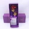 Gold Plated Rose (with Love Holder Box) - Festival Gift