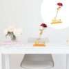 Gold Plated Rose (with Love Holder Box) - Festival Gift