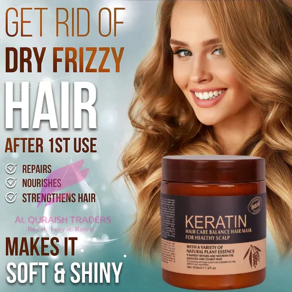 Original USA Imported Keratin Hair Mask - 500ml