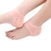 Pair of Anti-Crack Silicone Heel Protectors for Pain Relief