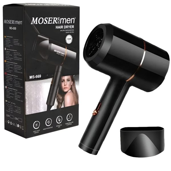 Mosermen 1200W Hair Dryer Fast Drying MS-669