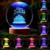 RGB Crystal Ball Night Light
