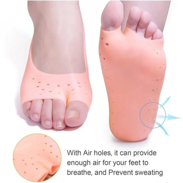 Silicone Gel Moisturizing Foot Care Socks