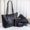 Synthetic Liza Leather 4 pcs Tote Bag Set