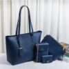 Synthetic Liza Leather 4 pcs Tote Bag Set