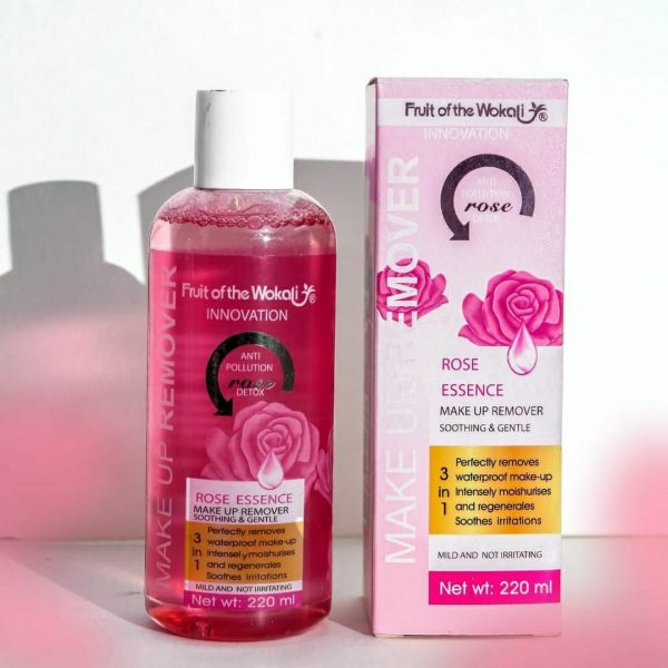3 in 1 Rose Essence Makeup Remover - 220ml