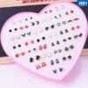 36 Pairs Of Random Beautiful Studs - Gift Collection