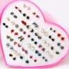 36 Pairs Of Random Beautiful Studs - Gift Collection