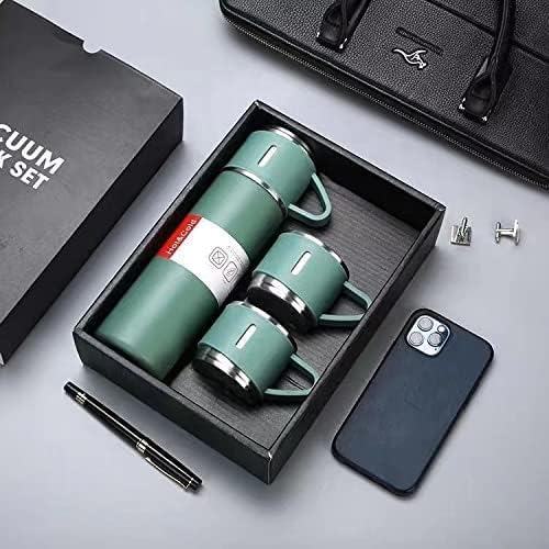 500ml Stainless Steel Vacuum Flask Gift Set 
