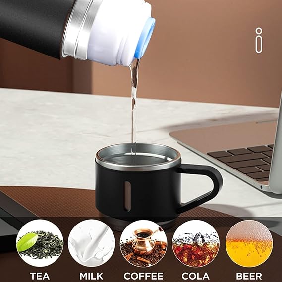 500ml Stainless Steel Vacuum Flask Gift Set 