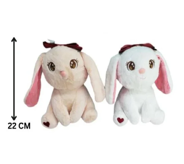 Princess Bow Bunny Rabbit Soft & Fluffy Fun