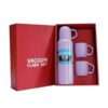 Vacuum Flask with 2 Cups & Gift Box – 550ml