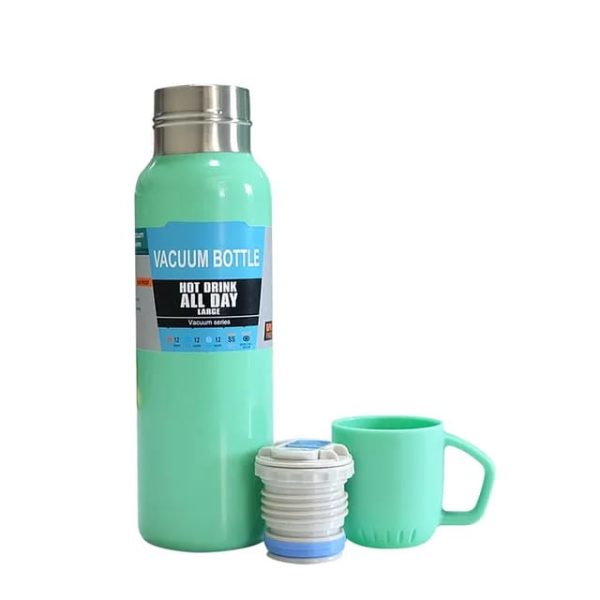 Vacuum Flask with 2 Cups & Gift Box – 550ml 