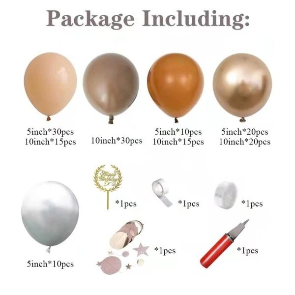Balloon Garland Kit for Party Decorations 