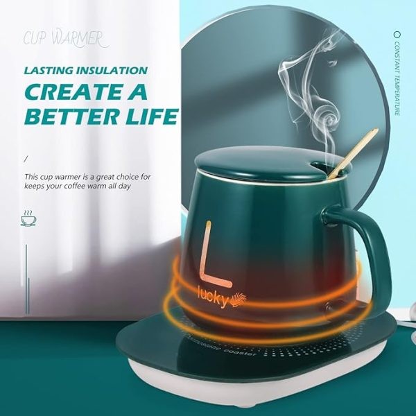 Sleek and Durable Design: Crafted from high-quality, food-safe materials, this mug combines a modern aesthetic with a robust build. The ergonomic handle provides a comfortable grip, making it perfect for everyday use or as a stylish gift.