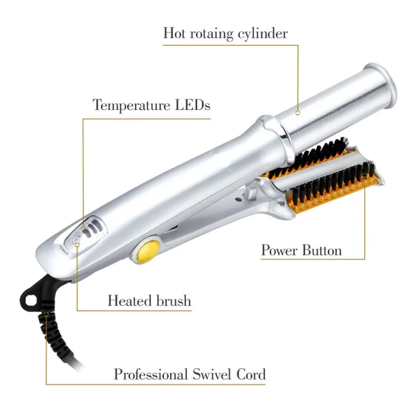 3-in-1 Hair Straightener & Curler 