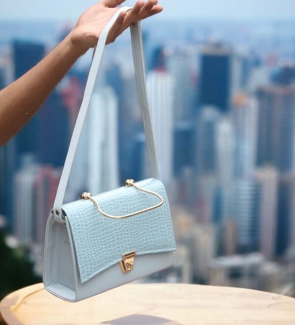 Stylish Top Handle Handbag with Strap