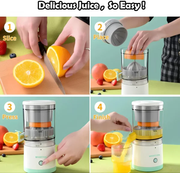 Portable Electric Citrus Juicer