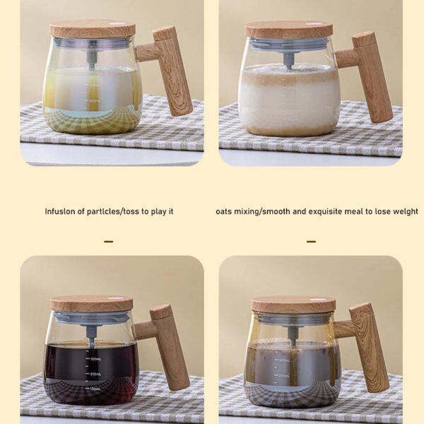 Rechargeable Mixing Cup for Coffee