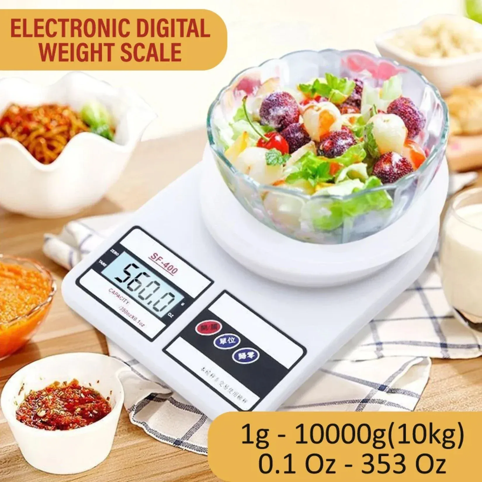 Digital Kitchen Weight Scale 10 kg (1)