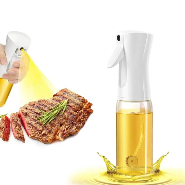 Oil Sprayer 220ml Glass Bottle