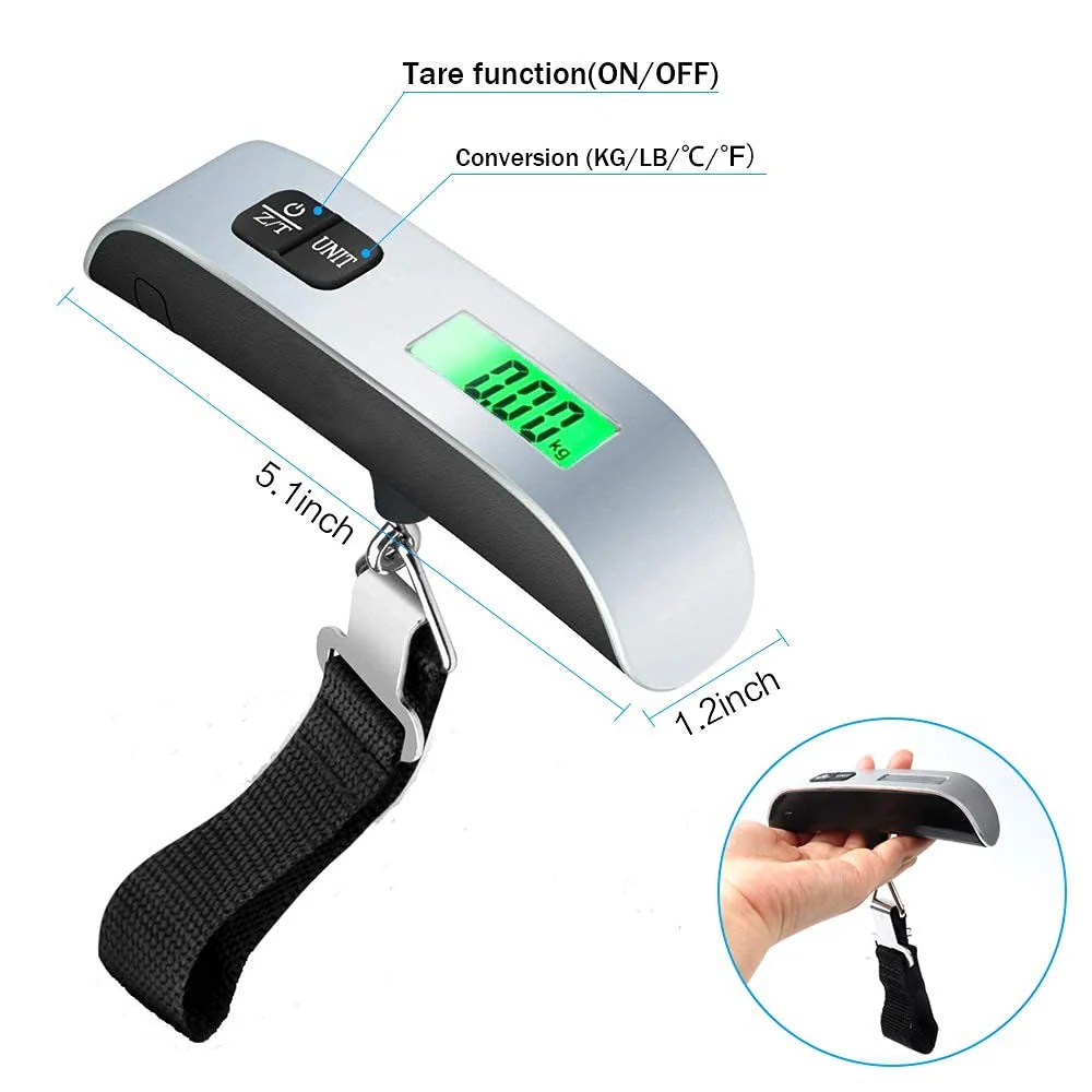 Portable Digital Luggage Scale 50kg (2)